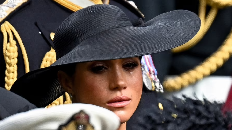 Meghan Markle Cries Over The Queen's Funeral
